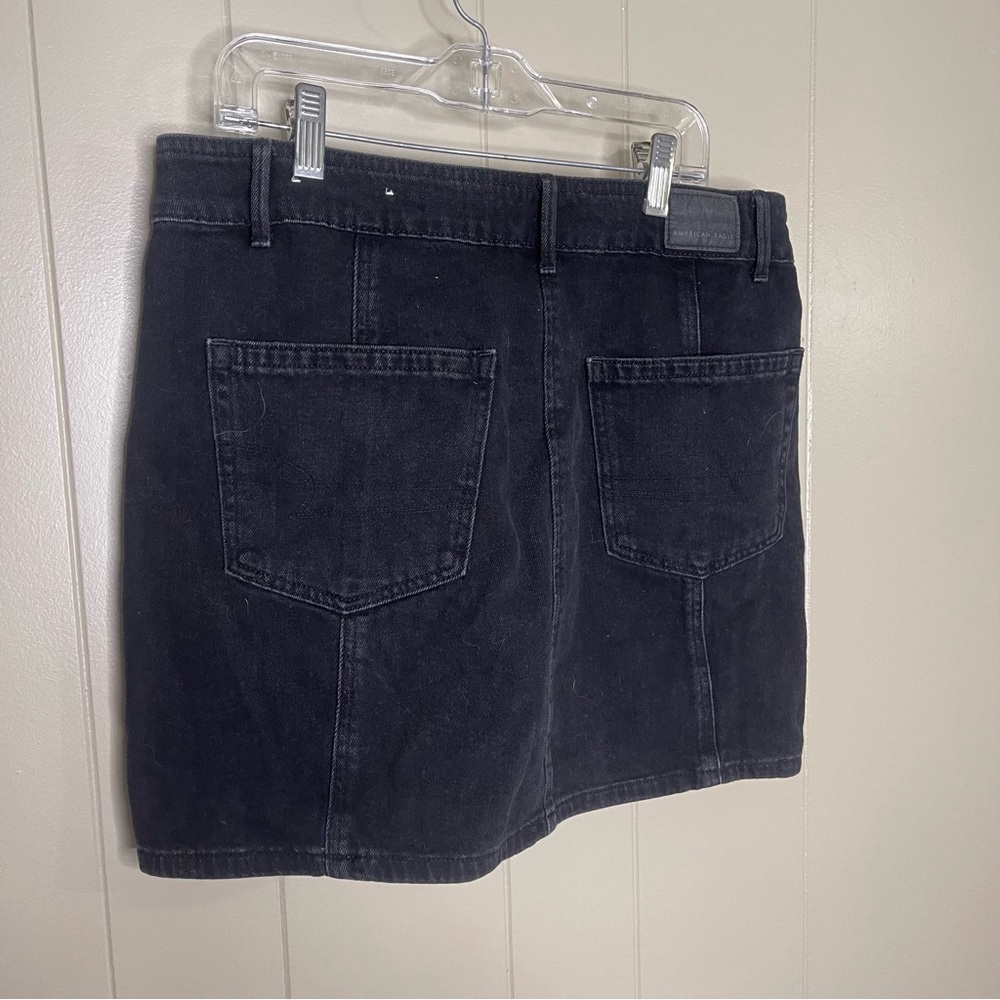 American Eagle Button Down Mini Skirt - image 4